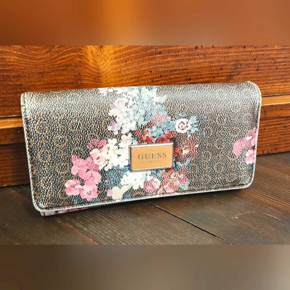 Guess Floral Wallet